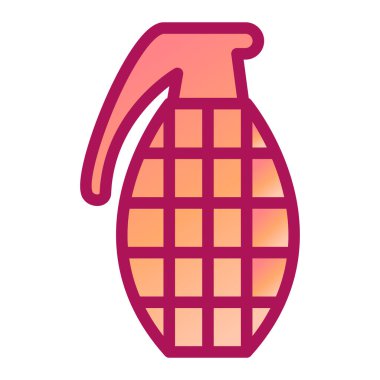 El bombası. Web simgesi basit illüstrasyon