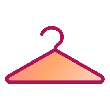 Askı. Web simgesi vektör illüstrasyonu