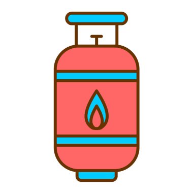 Yangın söndürücüsü. Web simgesi