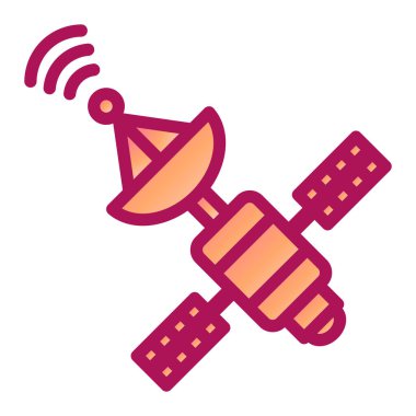 Uydu anteni. Web simgesi