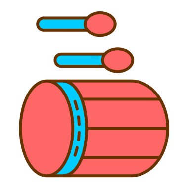 Bir spor simgesinin vektör illüstrasyonu