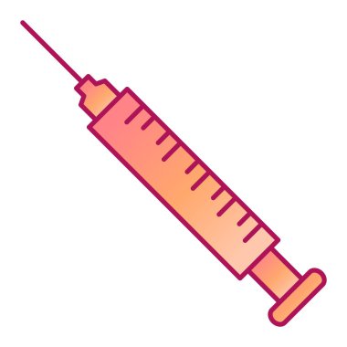 Şırınga ikonu vektör çizimi