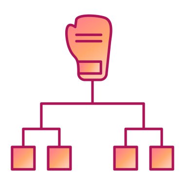 seo modern simgesinin vektör illüstrasyonu