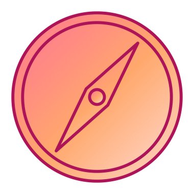 Pusula simgesi vektör resimlemesi