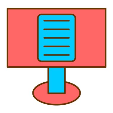 seo modern simgesinin vektör illüstrasyonu