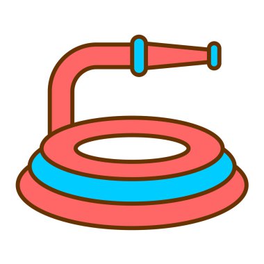 Tek izole nesne simgesinin vektör illüstrasyonu