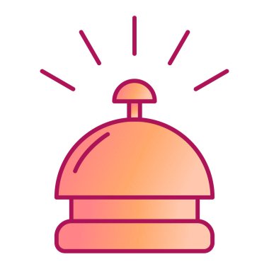 Çan simgesi, vektör çizimi