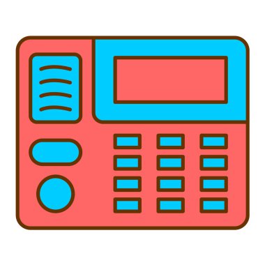 faks vektör çizimi