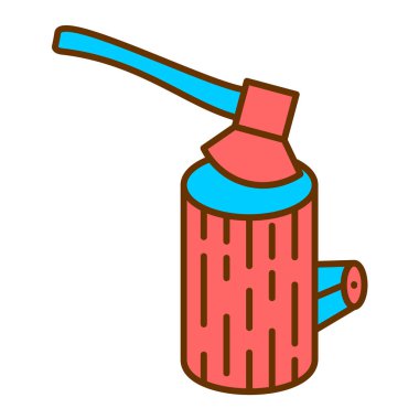 Balta simgesinin vektör illüstrasyonu