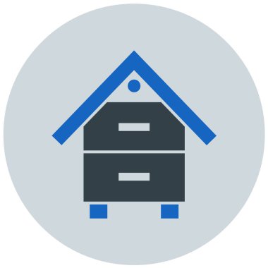 kovan modern simge vektör illüstrasyonu 