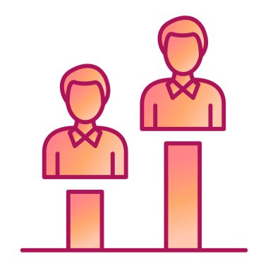 İş simge vektör çizim tasarım