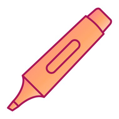 Marker simge vektör çizim