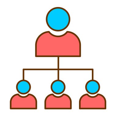 ağ paylaşım vektör çizim