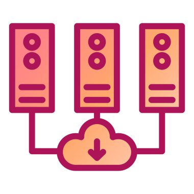 ağ paylaşım simgesi çizimi