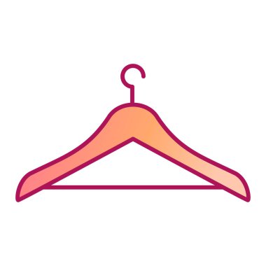 askı simgesi vektör illüstrasyonu