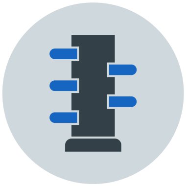 wing chun kukla simgesi, vektör illüstrasyon basit tasarım