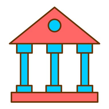 Modern illüstrasyon vektör simgesi oluşturma