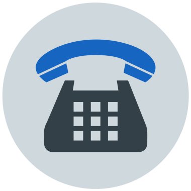 telefon vektör simgesi modern basit tasarım