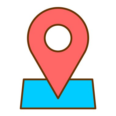 Konum kodu. Web simgesi