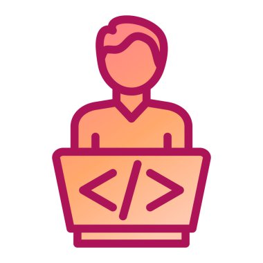 seo modern simgesinin vektör illüstrasyonu