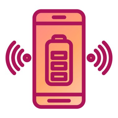 cep telefonu ikonu vektör illüstrasyonu