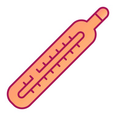 Termometre. Web simgesi basit tasarım