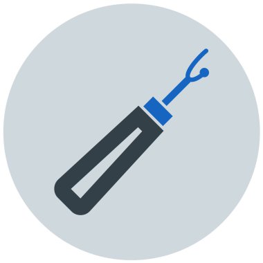 Dikiş konsepti modern ikon vektör çizimi 