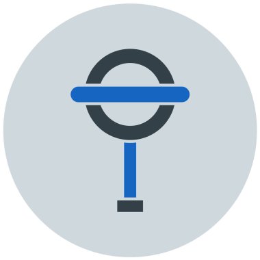 yol işareti modern simge vektör illüstrasyonu 