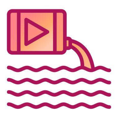 Çizim vektörü tasarım ögesi