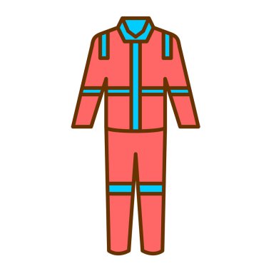 Ceket simge vektör çizim