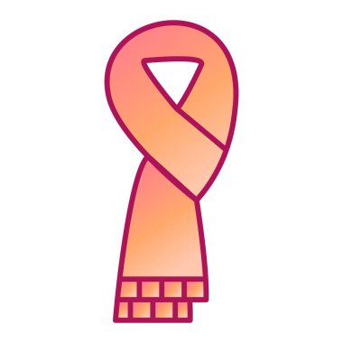 Göğüs kanseri farkındalık kurdelesi vektör çizimi tasarımı