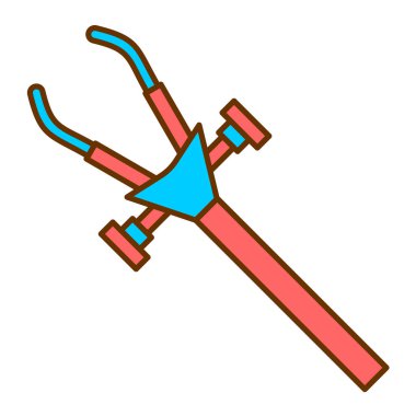 Modern b 'nin vektör illüstrasyonu eksik simgesi