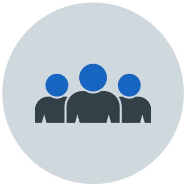 İnsan simgesinin vektör illüstrasyonu