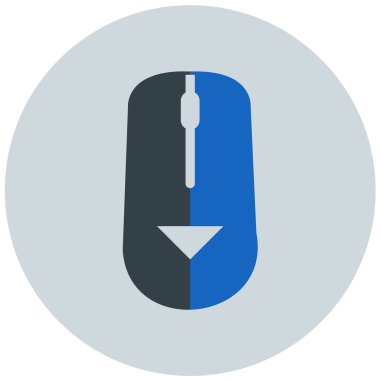 Fare. Web simgesi vektör illüstrasyonu