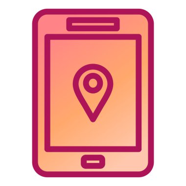 GPS konumu. Basit tasarım