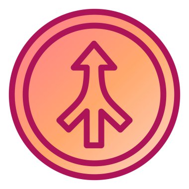 ok simgesi vektör illüstrasyonu