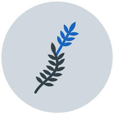 Buğday. Web simgesi basit illüstrasyon