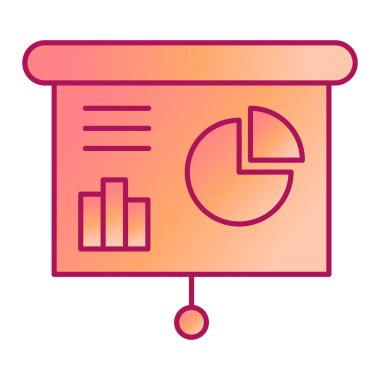 iş grafiği vektör illüstrasyonu