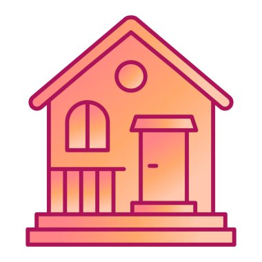 ev vektörü simgesi modern illüstrasyon