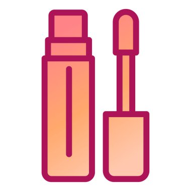 Dudak parlatıcısı. Web simgesi basit illüstrasyon