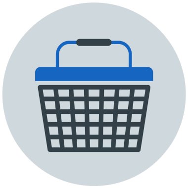 Alışveriş sepeti. Basit tasarım