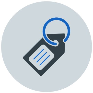 Etiket. Web simgesi basit illüstrasyon