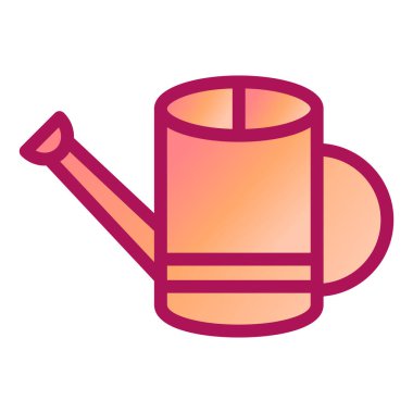 Sulama kutusu vektörü. düz biçim illüstrasyonu.