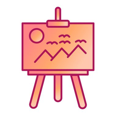 Tablo vektör illüstrasyon tasarımı