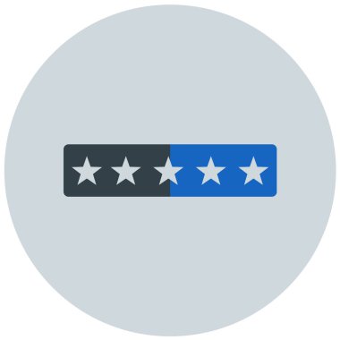 yıldız simgesi, vektör çizimi