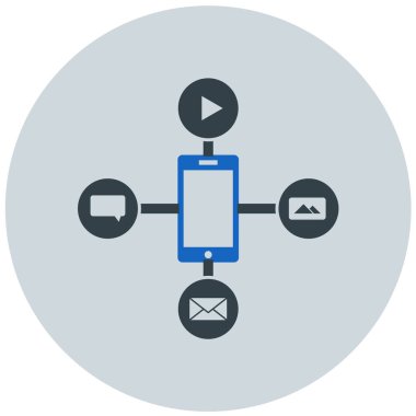 modern simge vektör illüstrasyonu 