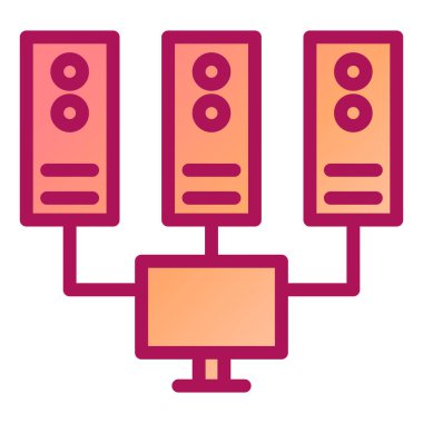 Ses ağı. Basit resimleme