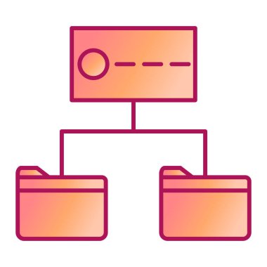 veri depolama, veritabanı, sunucu, sunucu, ağ, hesaplama, internet, web, vektör illüstrasyonu