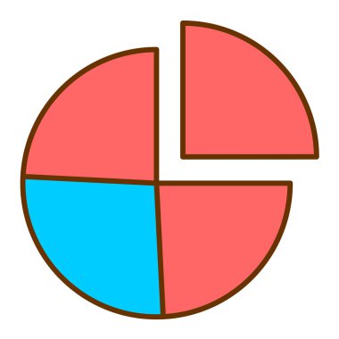 Çizelge. Web simgesi basit illüstrasyon