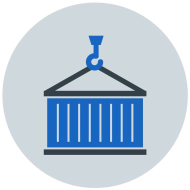 taşıyıcı vektör düz simge